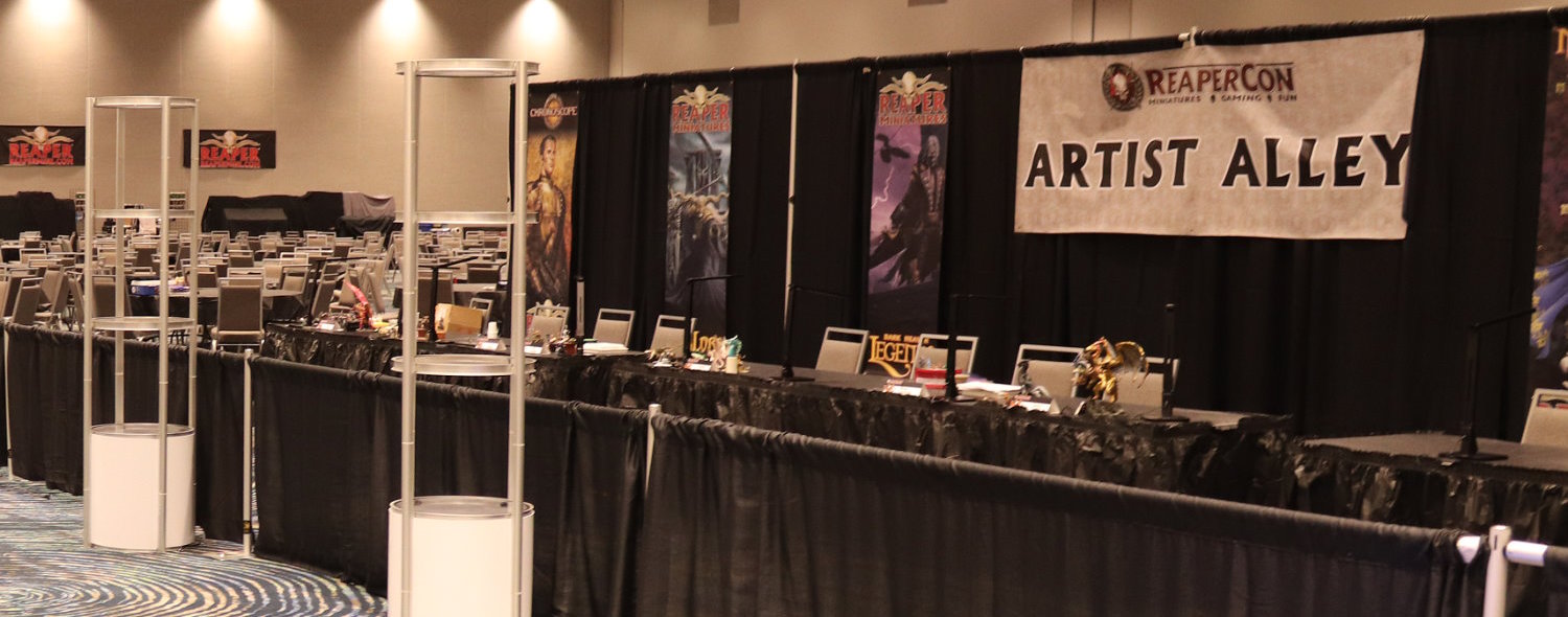 Empty Artist Alley